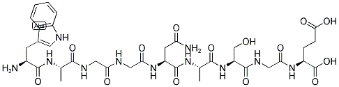 H-TRP-ALA-GLY-GLY-ASN-ALA-SER-GLY-GLU-OH CAS#: 80064-67-1
