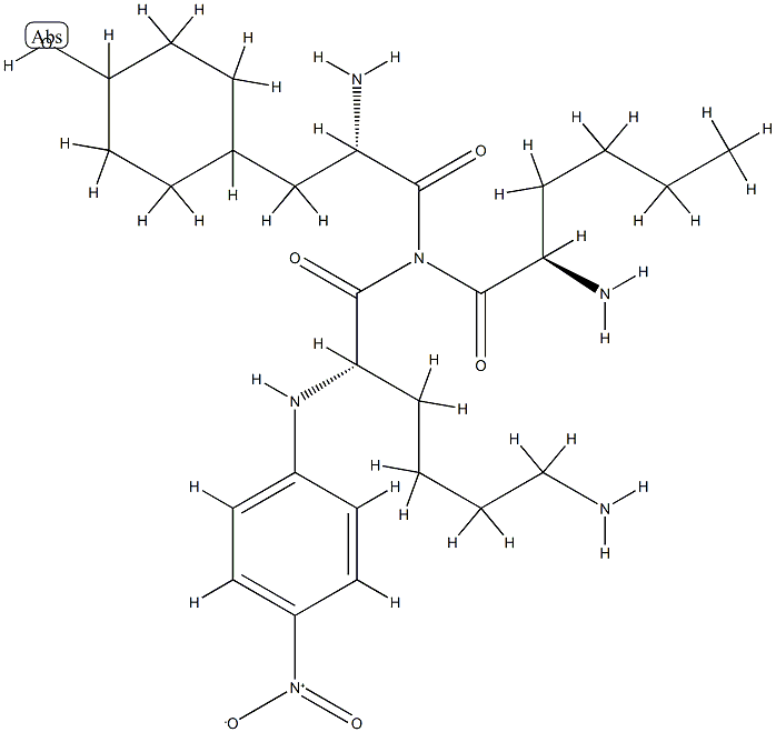 H-norleucyl-hexahydrotyrosyl-lysine-4-nitroanilide CAS#: 88793-96-8