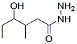 Hexanoic acid, 4-hydroxy-3-methyl-, hydrazide CAS#: 89850-83-9