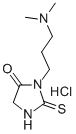 Hydantoin, 3-(3-(dimethylamino)propyl)-2-thio-, hydrochloride CAS#: 86503-26-6