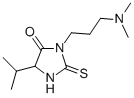 Hydantoin, 3-(3-(dimethylamino)propyl)-5-isopropyl-2-thio- CAS#: 86503-12-0