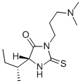 Hydantoin, 5-sec-butyl-3-(3-(dimethylamino)propyl)-2-thio- CAS#: 86503-14-2