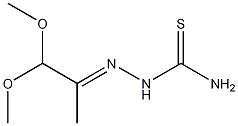 Hydrazinecarbothioamide, 2-(2,2-dimethoxy-1-methylethylidene)- CAS#: 80083-14-3