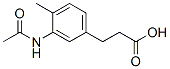 Hydrocinnamic acid, 3-acetamido-4-methyl- CAS#: 827600-38-4