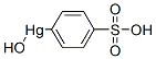 Hydroxy(4-sulfophenyl)mercury CAS#: 89640-49-3
