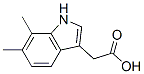 Indole-3-acetic acid, 6,7-dimethyl- (7CI) CAS#: 88611-92-1