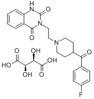KETANSERIN TARTRATE CAS#: 83846-83-7