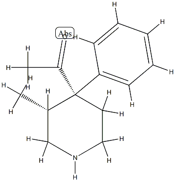 Ketone, methyl 3-methyl-4-phenyl-4-piperidyl, cis-(- (8CI) CAS#: 802281-32-9
