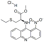 L-Cysteine, S-ethyl-N-(1-nitro-9-acridinyl)-, methyl ester, monohydroc hloride CAS#: 83550-93-0