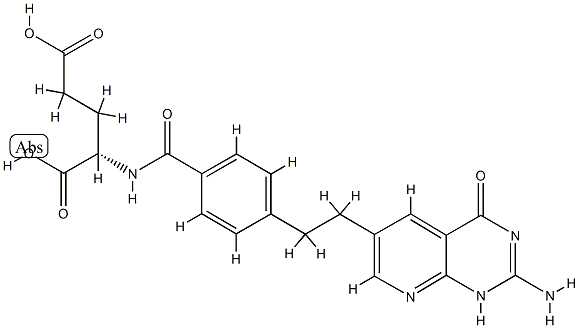 L-Glutamic acid, N-(4-(2-(2-amino-1,4-dihydro-4-oxopyrido(2,3-d)pyrimi din-6-yl)ethyl)bezoyl)- CAS#: 85597-18-8