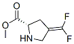 L-Proline, 4-(difluoromethylene)-, methyl ester (9CI) CAS#: 808154-66-7