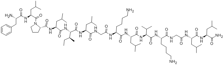 MAST CELL DEGRANULATING PEPTIDE HR-2 CAS#: 80388-04-1