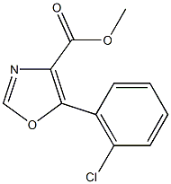 METHYL 5-(2-CHLOROPHENYL)OXAZOLE-4-CARBOXYLATE CAS#: 89204-91-1