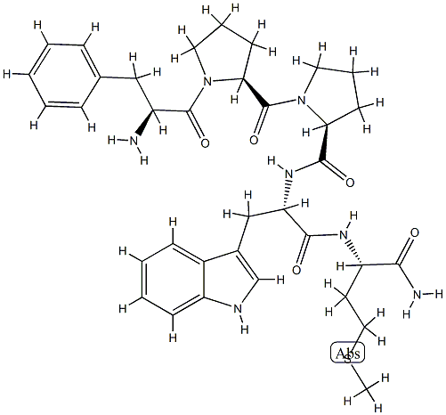 Met(5)-pentatryptophyllin-5-amide CAS#: 89444-58-6