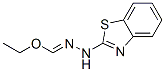 Methanehydrazonic acid, N-2-benzothiazolyl-, ethyl ester (9CI) CAS#: 89969-39-1