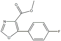 Methyl 5-(4-fluorophenyl)oxazole-4-carboxylate CAS#: 89204-90-0