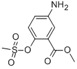 Methyl 5-amino-2-methansulfonyloxybenzoate CAS#: 80430-22-4