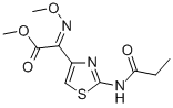 Methyl (Z)-alpha-(methoxyimino)-2-((1-oxopropyl)amino)-4-thiazoleaceta te CAS#: 84245-81-8