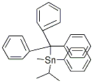 (-)-Methyl(1-methylethyl)phenyl(triphenylmethyl)stannane CAS#: 84668-41-7