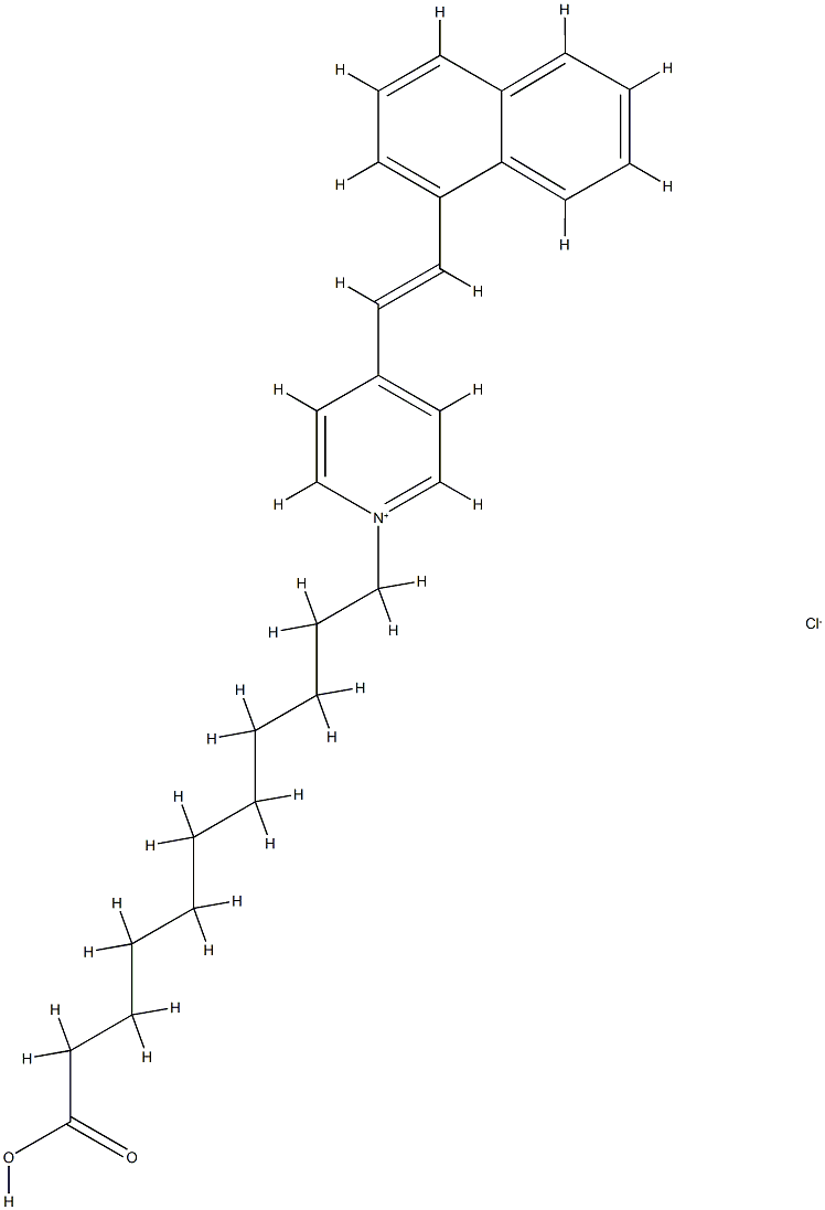 N-(10-carboxy)decamethylene-4-(1-naphthylvinyl)pyridinium CAS#: 87045-04-3