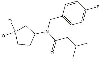 N-(1,1-dioxidotetrahydrothiophen-3-yl)-N-(4-fluorobenzyl)-3-methylbutanamide CAS#: 838879-78-0