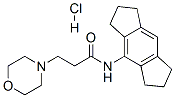 N-(1,2,3,5,6,7-hexahydro-s-indacen-4-yl)-3-morpholin-4-yl-propanamide hydrochloride CAS#: 85564-99-4