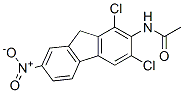 N-(1,3-dichloro-7-nitro-9H-fluoren-2-yl)acetamide CAS#: 899-87-6