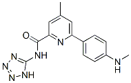 N-(1H-tetrazol-5-yl)-4-methyl-6-(4-(methylamino)phenyl)-2-pyridinecarboxamide CAS#: 80021-12-1
