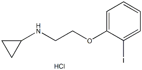N-(2-(2-iodophenoxy)ethyl)cyclopropylamine CAS#: 86408-33-5