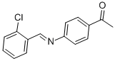 N-(2-CHLOROBENZYLIDENE)-4-ACETYLANILINE& CAS#: 85111-80-4