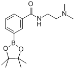 N-(2-DIMETHYLAMINOETHYL)-3-(4,4,5,5-TETRAMETHYL-1,3,2-DIOXABOROLAN-2-YL)BENZAMIDE CAS#: 840521-76-8