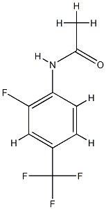 N-(2-fluoro-4-(trifluoromethyl)phenyl)acetamide CAS#: 88288-14-6