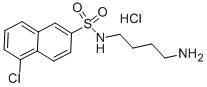 N-(4-AMINOBUTYL)-5-CHLORO-2-NAPHTHALENESULFONAMIDE HYDROCHLORIDE CAS#: 88519-57-7
