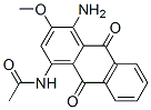 N-(4-amino-9,10-dihydro-3-methoxy-9,10-dioxo-1-anthryl)acetamide CAS#: 84560-04-3