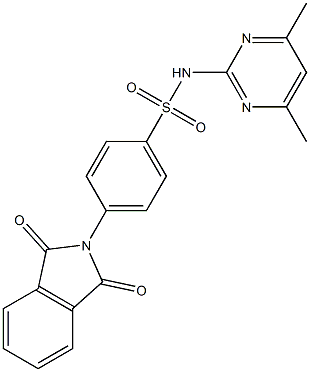 N-(4,6-dimethylpyrimidin-2-yl)-4-(1,3-dioxoisoindolin-2-yl)benzenesulfonamide CAS#: 88063-41-6