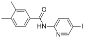 N-(5-iodo-2-pyridinyl)-3,4-dimethylbenzamide CAS#: 839696-15-0