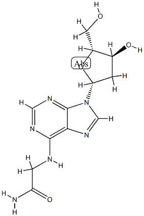 N-(9 beta-D-2'-deoxyribofuranosylpurin-6-yl)glycinamide CAS#: 89014-18-6