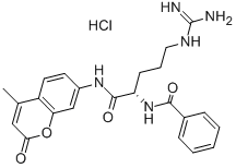N-ALPHA-BENZOYL-L-ARGININE 7-AMIDO-4-METHYLCOUMARIN HYDROCHLORIDE CAS#: 83701-04-6
