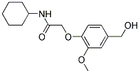N-CYCLOHEXYL-2-(4-(HYDROXYMETHYL)-2-METHOXYPHENOXY)ACETAMIDE CAS#: 838866-31-2