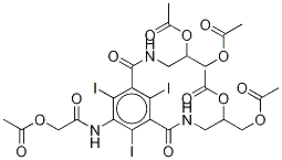 N-DesMethyl IoMeprol Pentaacetate CAS#: 87785-51-1
