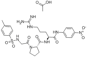 N-P-TOSYL-GLY-PRO-ARG P-NITROANILIDE ACETATE SALT CAS#: 86890-95-1
