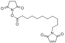 N-Succinimidyl 11-(maleimido)undecanoate CAS#: 87981-04-2