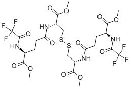 N-TRIFLUOROACETYL-L-G-GLUTAMYL-L-CYSTEINE DIMETHYL ESTER, (2-2') DISULPHIDE CAS#: 84344-30-9