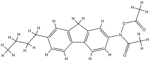 N-acetoxy-7-N-butyl-N-2-acetylaminofluorene CAS#: 87005-14-9