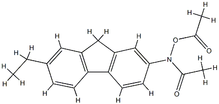 N-acetoxy-7-ethyl-N-2-acetylaminofluorene CAS#: 80382-39-4