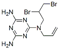 N-allyl-N-(2,3-dibromopropyl)-1,3,5-triazine-2,4,6-triamine CAS#: 84852-55-1