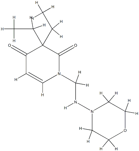 N-aminomethylmorpholine 3,3-diethyl-2,4-pyridinedione CAS#: 81424-62-6