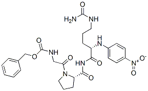 N-(benzyloxycarbonyl)glycyl-L-prolyl-N5-carbamoyl-N-(4-nitrophenyl)-L-ornithinamide CAS#: 83575-46-6