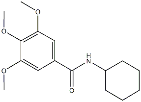 N-cyclohexyl-3,4,5-trimethoxybenzamide CAS#: 86425-58-3