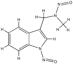 N'-nitroso-N-nitroso-N-methyl-3-aminomethylindole CAS#: 84605-06-1